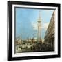 The Piazza S. Marco, Venice, looking East-Canaletto (Giovanni Antonio Canal)-Framed Giclee Print