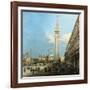 The Piazza S. Marco, Venice, looking East-Canaletto (Giovanni Antonio Canal)-Framed Giclee Print