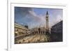 The Piazza San Marco in Venice, Ca 1723-1724-Canaletto-Framed Giclee Print