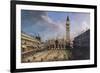 The Piazza San Marco in Venice, Ca 1723-1724-Canaletto-Framed Giclee Print