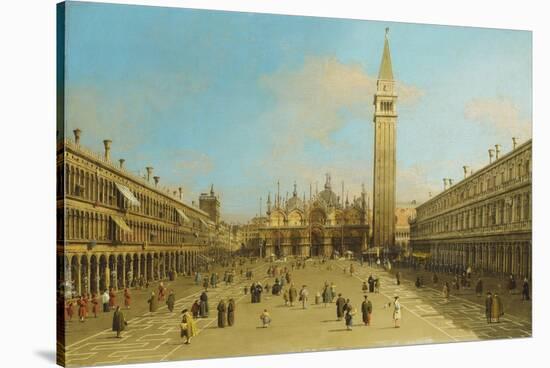 The Piazza San Marco, Venice, Looking East-null-Stretched Canvas
