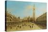 The Piazza San Marco, Venice, Looking East-null-Stretched Canvas