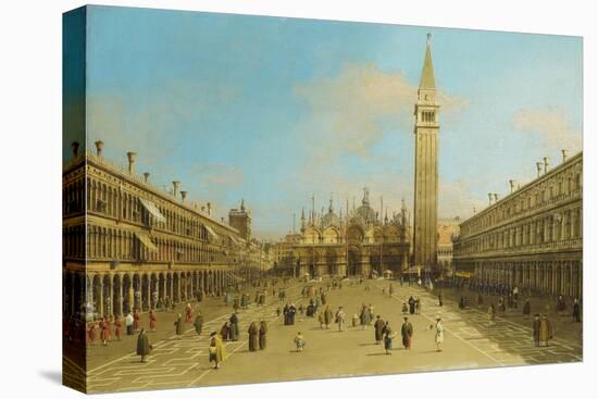 The Piazza San Marco, Venice, Looking East-null-Stretched Canvas