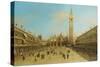 The Piazza San Marco, Venice, Looking East-null-Stretched Canvas