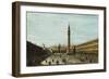 The Piazza San Marco, Venice Looking East-Francesco Guardi-Framed Giclee Print