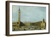 The Piazza San Marco, Venice Looking West-Francesco Guardi-Framed Giclee Print