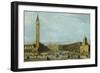 The Piazza San Marco, Venice Looking West-Francesco Guardi-Framed Giclee Print