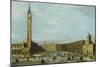 The Piazza San Marco, Venice Looking West-Francesco Guardi-Mounted Giclee Print