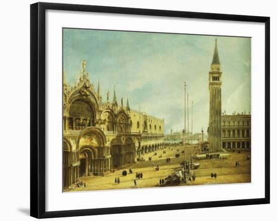 The Piazza San Marco, Venice-Michele Marieschi-Framed Giclee Print