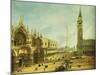 The Piazza San Marco, Venice-Michele Marieschi-Mounted Giclee Print