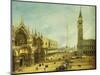 The Piazza San Marco, Venice-Michele Marieschi-Mounted Giclee Print