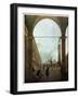 The Piazza, Venice, C1756-Canaletto-Framed Giclee Print