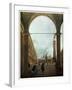 The Piazza, Venice, C1756-Canaletto-Framed Giclee Print