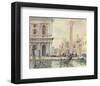 The Piazzetta, c. 1911-John Singer Sargent-Framed Art Print