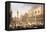 The Piazzetta, Venice, from the Bacino-Luca Carlevaris-Framed Stretched Canvas