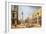 The Piazzetta, Venice, Looking Towards the Piazza San Marco-Luca Carlevaris-Framed Giclee Print