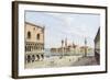 The Piazzetta, Venice, with San Giorgio Maggiore Beyond-Antonietta Brandeis-Framed Giclee Print