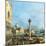 The Piazzetta, Venice, with the Bacino Di S. Marco and the Isola Di S. Giorgio Magiore-Canaletto-Mounted Giclee Print