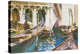 The Piazzetta, Venice-John Singer Sargent-Stretched Canvas