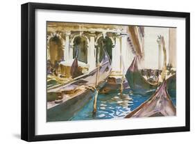 The Piazzetta, Venice-John Singer Sargent-Framed Giclee Print