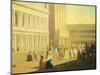 The Piazzetta, Venice-Luca Carlevarijs-Mounted Giclee Print