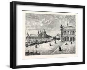 The Piazzetta Venice-null-Framed Giclee Print