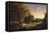 The Pic-Nic, 1846-Thomas Cole-Framed Stretched Canvas