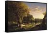 The Pic-Nic, 1846-Thomas Cole-Framed Stretched Canvas