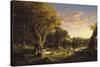 The Pic-Nic, 1846-Thomas Cole-Stretched Canvas