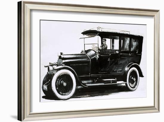 The Pic-Pic Limousine from Switzerland-null-Framed Giclee Print