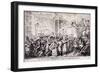 The Picadilly Nuisance, London, 1818-George Cruikshank-Framed Giclee Print