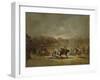 The Picadors Moment, Ca. 1855-Eugenio Lucas Velazquez-Framed Giclee Print