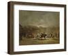 The Picadors Moment, Ca. 1855-Eugenio Lucas Velazquez-Framed Giclee Print