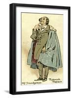 The Pickwick Papers by Charles Dickens-Hablot Knight Browne-Framed Premium Giclee Print