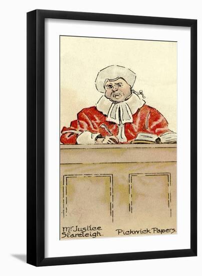 The Pickwick Papers by Charles Dickens-Hablot Knight Browne-Framed Giclee Print