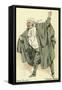 The Pickwick Papers by Charles Dickens-Hablot Knight Browne-Framed Stretched Canvas