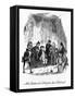 'The Pickwick papers' --Hablot Knight Browne-Framed Stretched Canvas