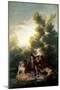 The Picnic, 1785-90-Francisco de Goya-Mounted Giclee Print