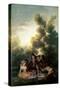 The Picnic, 1785-90-Francisco de Goya-Stretched Canvas