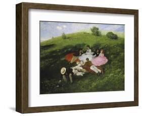 The Picnic, 1873-Paul von Szinyei-Merse-Framed Giclee Print