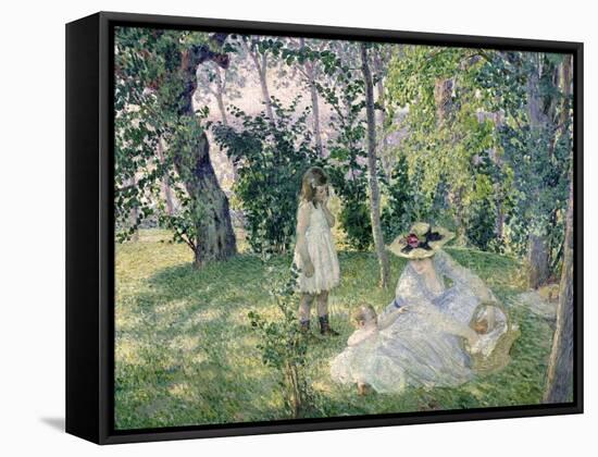 The Picnic, 1903-Henri Lebasque-Framed Stretched Canvas