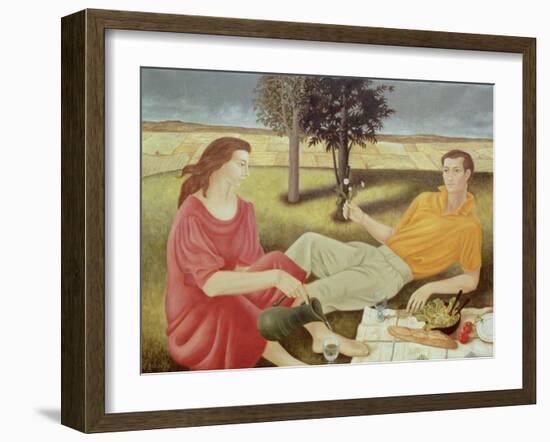 The Picnic, 1994-Patricia O'Brien-Framed Giclee Print