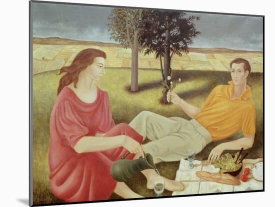 The Picnic, 1994-Patricia O'Brien-Mounted Giclee Print