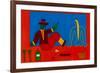 The picnic, 1998, (oil on linen)-Cristina Rodriguez-Framed Giclee Print