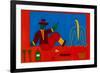 The picnic, 1998, (oil on linen)-Cristina Rodriguez-Framed Giclee Print