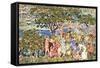 The Picnic, C.1912-15-Maurice Brazil Prendergast-Framed Stretched Canvas