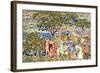 The Picnic, C.1912-15-Maurice Brazil Prendergast-Framed Giclee Print