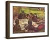 The Picnic, circa 1881-2-James Tissot-Framed Giclee Print