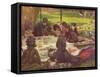 The Picnic, circa 1881-2-James Tissot-Framed Stretched Canvas