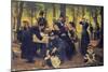 The Picnic, Dyrehaven, 1883-Wenzel Thornoe-Mounted Giclee Print